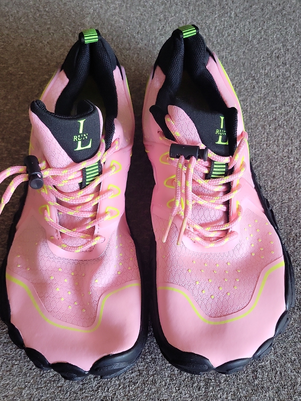 L-RUN Pink Mesh Water Shoes- Size Women 10
